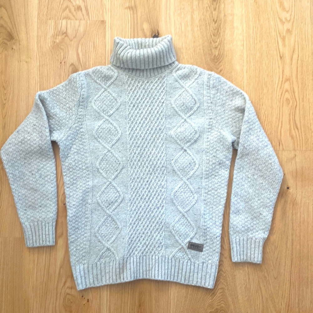 Deus ex machina wool turtle neck sweater